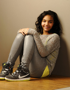Modeling photo shoot young teenage girl